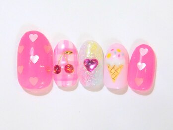 ネイルサロン ドレリッチ 大宮店(drerich)/【7290】ファンシーネイル