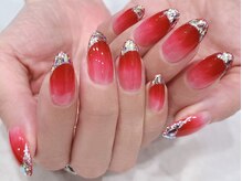 ネイルマジック 仙台一番町店(NAIL MAJIC)/カラグラガラスフレンチ★オ-ダ-