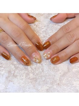綺麗めニュアンスネイル☆