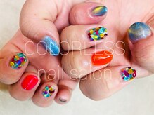 カラーレス(COLORLESS)/【ホログラムネイル】