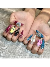 ダリア(Dahlia)/キャラクターネイル