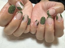 デューネイルスタジオ(dew nail studio)/カーキ グリーン
