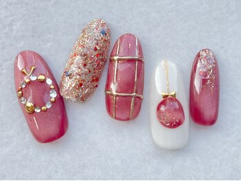 クリスマスネイル