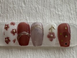 6月キャンペーンネイル¥7000