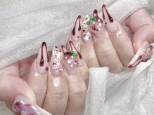 モカ 心斎橋(moca by Lee)/【Aina】いちごネイル