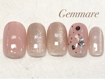 縦ラインマグネットネイル