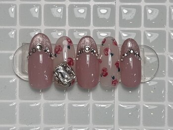 フラワー/マグフレンチ/Vカット