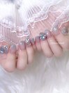 【当店デザイン】宝石ネイル☆