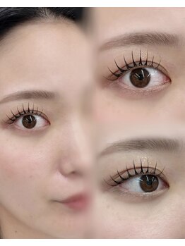 ルセロ(Lucero)の写真/圧倒的モチ感のLEDエクステ。水分や湿気にも強くヨレにくいから綺麗が長続き♪毎日のメイク時間短縮にも◎