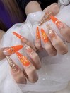 ジェルネイルやりつけ放題