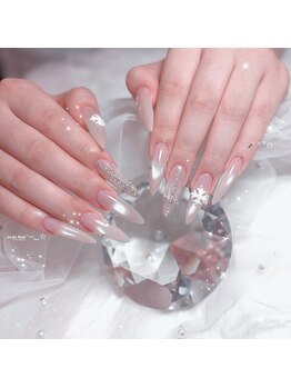 ジョジョ ネイル アット サンノミヤ(JOJO Nail at Sannomiya)の写真/【モチの良さ×高技術でリピーター続出】他サロンで満足できなかった方も美フォルムで折れにくい長さ出しを