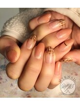 マイビーネイル(MYB NAIL)/ツイードネイル