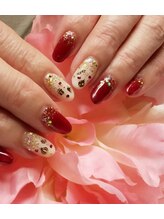 コーラル(CORAL)/オーダークリスマスネイル