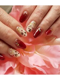 オーダークリスマスネイル