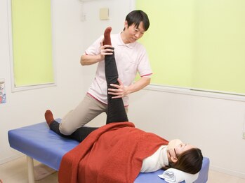 おいけ接骨院 太田藪塚院/施術の様子