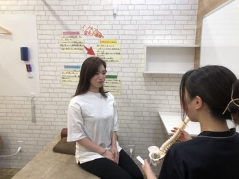 さくら接骨院鍼灸院 イオン稲毛店/お悩みの箇所をヒアリング