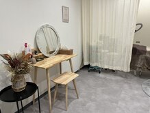 メイクスペースもご用意してます♪