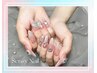 【チップ 長さだし】150分 10本アート持ち込み+パーツ時間内やり放題