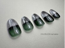 カラーレス(COLORLESS)の雰囲気（定額【Colorless】art5本(片手ずつ違うデザイン選べます)¥12500-）
