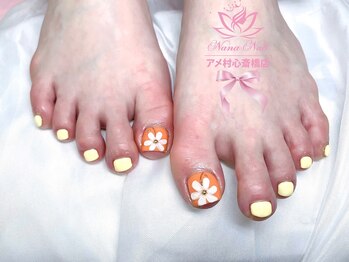 ナナネイル アメ村心斎橋店(NaNa Nail)/長さ出し/持ち込みOK/アート10本