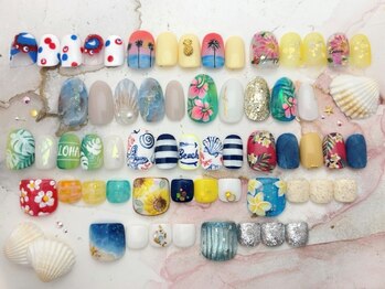 シェリー(Cherie)の写真/パラジェル認定サロン★デザイン力×美フォルムでリピーター多数の人気店!シンプルな中にもこだわりが光る*