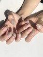 ランド ネイル 博多(LAND) うるつやカラーがとっても可愛い大人ニュアンスネイル♪
