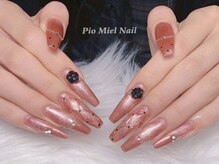 ピオミエルネイル 新宿(pio miel nail)/ &nbsp;&nbsp;&nbsp;ローズブラウンネイル