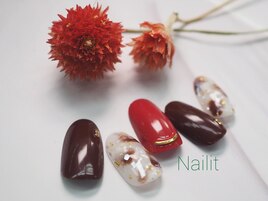 べっ甲ネイル ¥10200【¥11220】