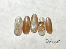 シーズネイル(She's nail)/新規のお客様 オフ込み 7500円