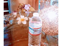 アロマスパ(AROMA SPA Relaxation Resort)の雰囲気(ドリンクのサービスしてます♪)