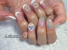 カシュカシュ(Cache Cache)/ハートビームとビーズフラワー