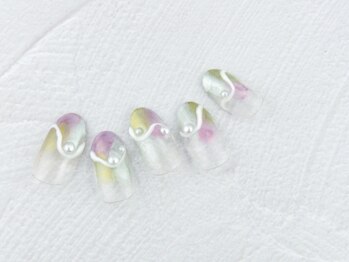 シーアンドネイルズ(C&NAILS)/定額120分デザイン