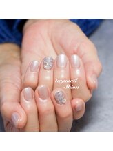 たゆ ネイル(たゆnail)/パールツイードネイル