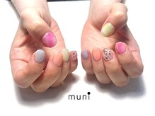 ムニネイル 心斎橋(muni NAIL)/定額60分アートコース/初回¥5900