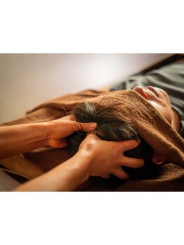 ヘッドスパで癒されたい