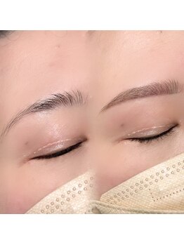 チルアンドアイ 千葉駅前店(Chill&Eye)/美眉スタイリング/BeforeAfter