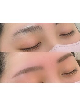 アイブロウメニューがあるサロン