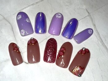 フラワーネイル/お花ネイル