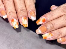 パープルの爪屋/3回目のもやもやネイル