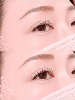 リセシュ(Riseshu)の写真/LEDエクステでモチUP◎軽く美しく理想の目元へ