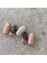 ベーシック ネイルウィザードアカデミー 麻布十番店(Basic×NailWizardAcademy)/【定額Season】AutumnデザインE