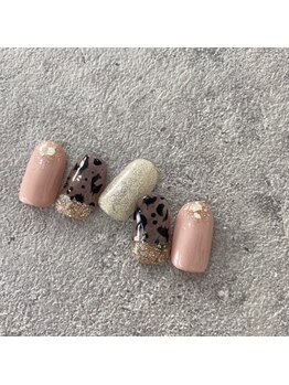 ベーシック ネイルウィザードアカデミー 麻布十番店(Basic×NailWizardAcademy)/【定額Season】AutumnデザインE