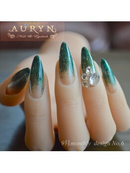 アウリン(AURYN)/9月限定monthly design No,6