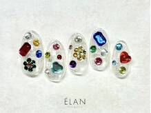 エラン メグロ(ELAN Meguro)/宝石箱ネイル