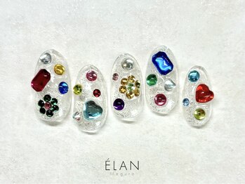 エラン メグロ(ELAN Meguro)/宝石箱ネイル