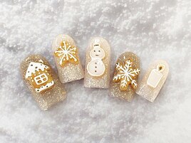 クリスマスデザインジェル