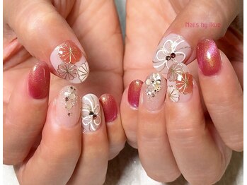 リアン 大宮(Rian)/着物/マグネット/和柄フラワー