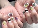 個性派ネイル