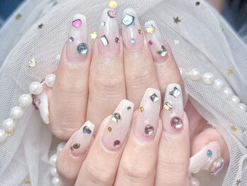 ミナ 池袋店(Mina)/スカルプ長さだしデザイン