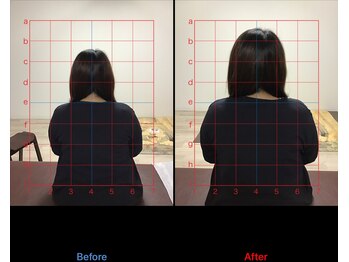 ストレチックス 近江八幡店/姿勢改善ビフォーアフター1回